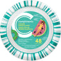 COMPLIMENTS 7-INCH PAPER PLATES, 12 X 48 UN