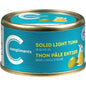 COMPLIMENTS SOLID LIGHT TUNA IN OLIVE OIL, 24 X 85 G
