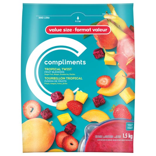 COMPLIMENTS FROZEN TROPICAL FRUITS, 8 X 1.5 KG