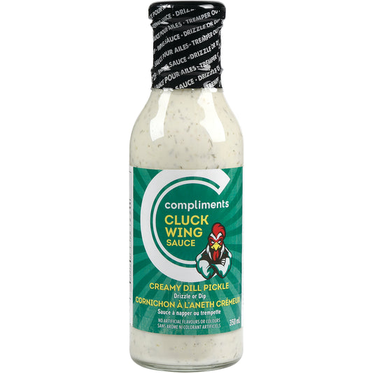 COMPLIMENTS CREAMY DILL PICKLE DIP, 6 X 350 ML
