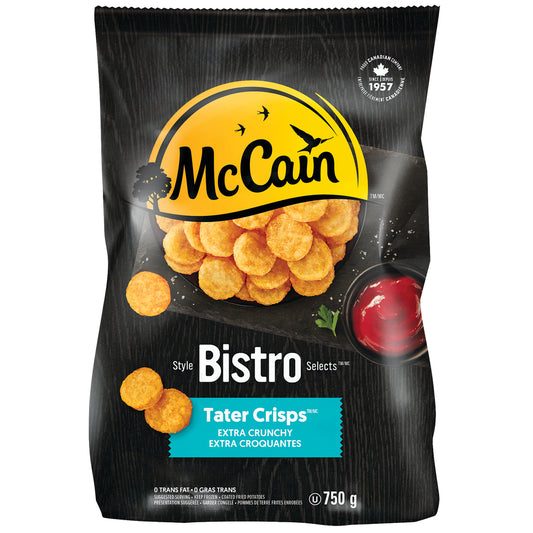 MCCAIN TATER CRISPS, 12 X 750 G