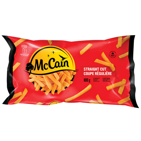 MCCAIN REGULAR CUT FRIES, 12 X 800 G