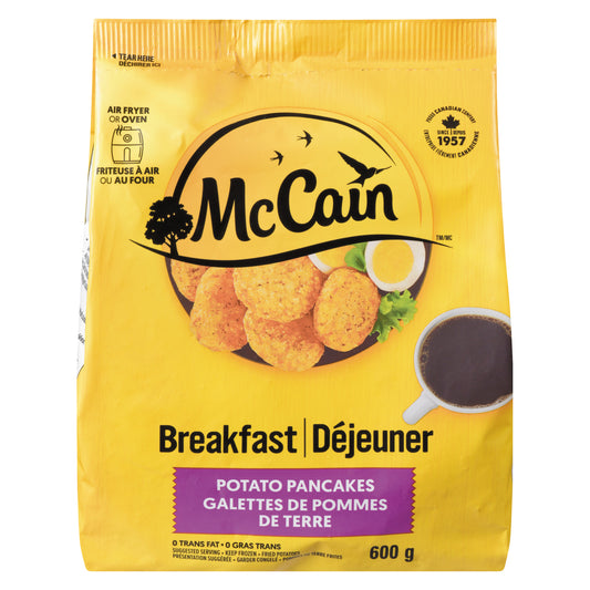 MCCAIN BREAKFAST POTATO PANCAKE, 12 X 600 G