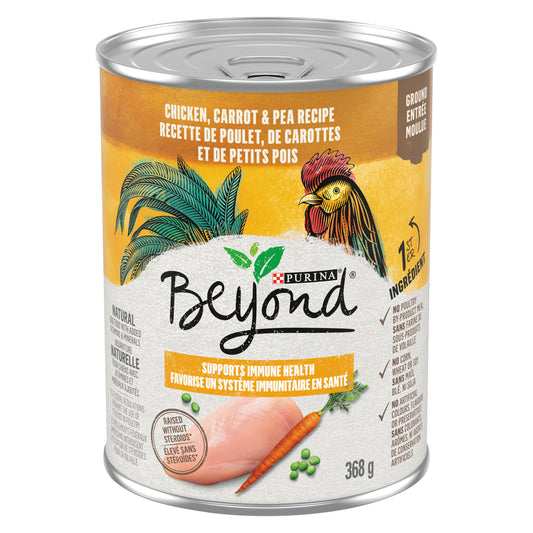 PURINA BEYOND DOG FOOD CHICKEN, 12 X 368 G