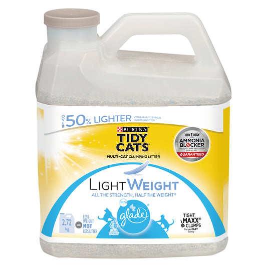 TIDYCATS LITTER GLADE SPRINGS, 3 X 2.72 KG