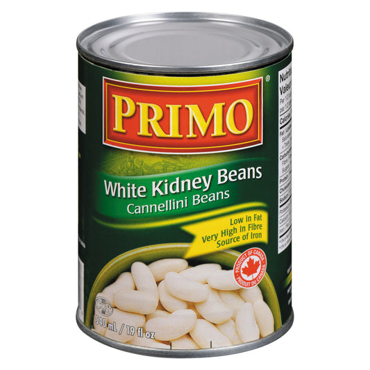 PRIMO WHITE BEANS, 24 X 540 ML