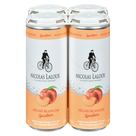 NICOLAS LALOUX SPRITZER PEACH, 6 X 4 X 355 ML