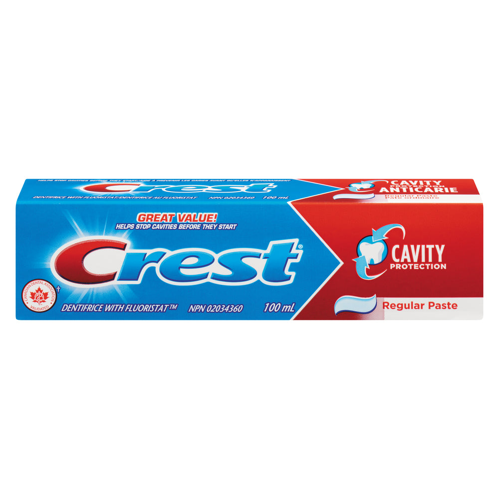CREST REGULAR TOOTHPASTE, 24 X 100 ML