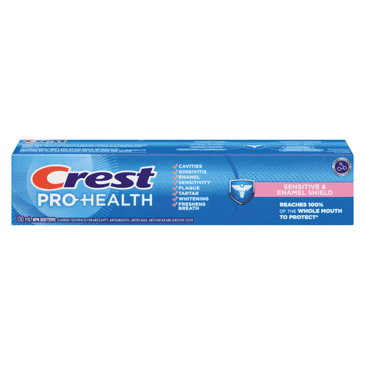 CREST SENSITIVITY & ENAMEL CARE TOOTHPASTE, 12 X 130 ML