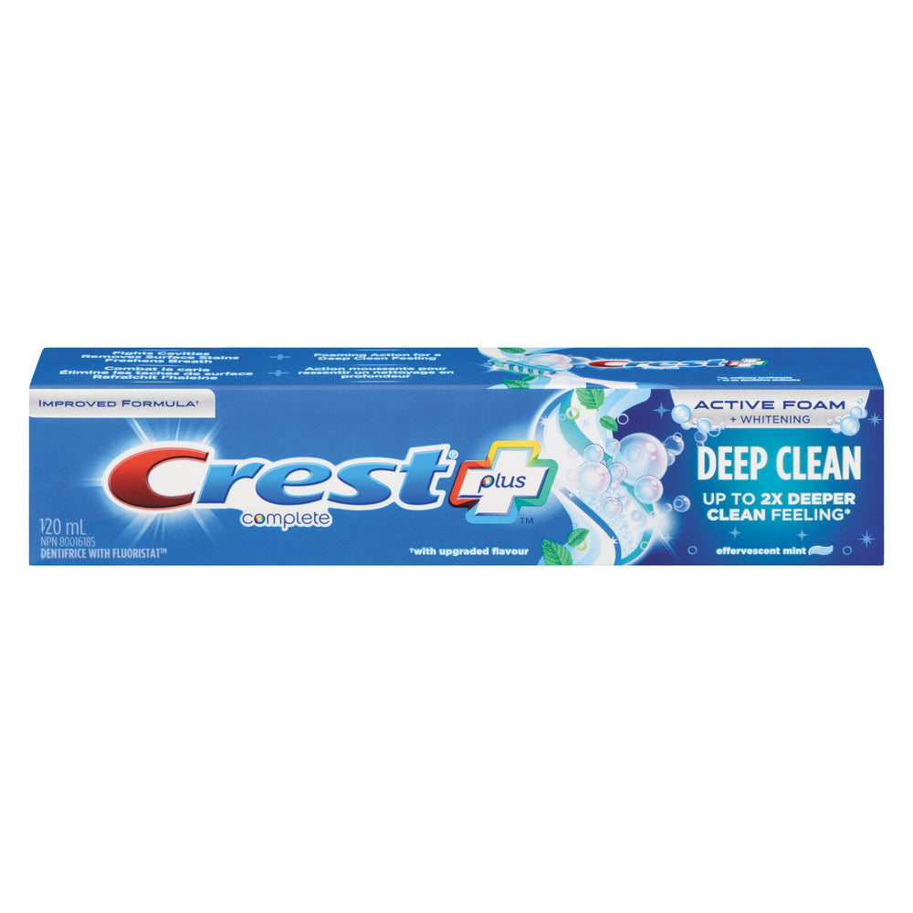 CREST COMPLETE DENTAL PLUS DEEP CLEAN, 12 X 120 ML