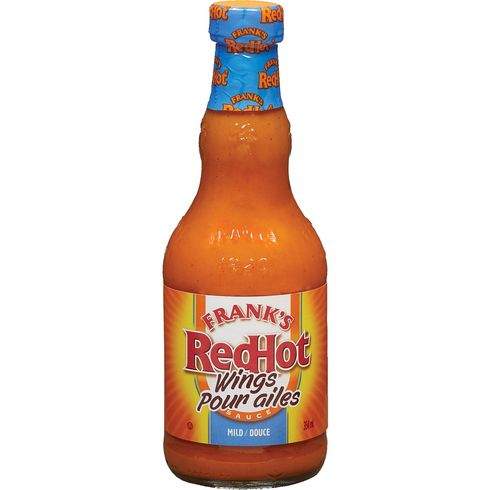 FRANK'S REDHOT MILD WING SAUCE, 12 X 354 ML