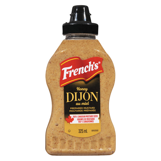 FRENCH'S HONEY DIJON MUSTARD, 12 X 325 ML