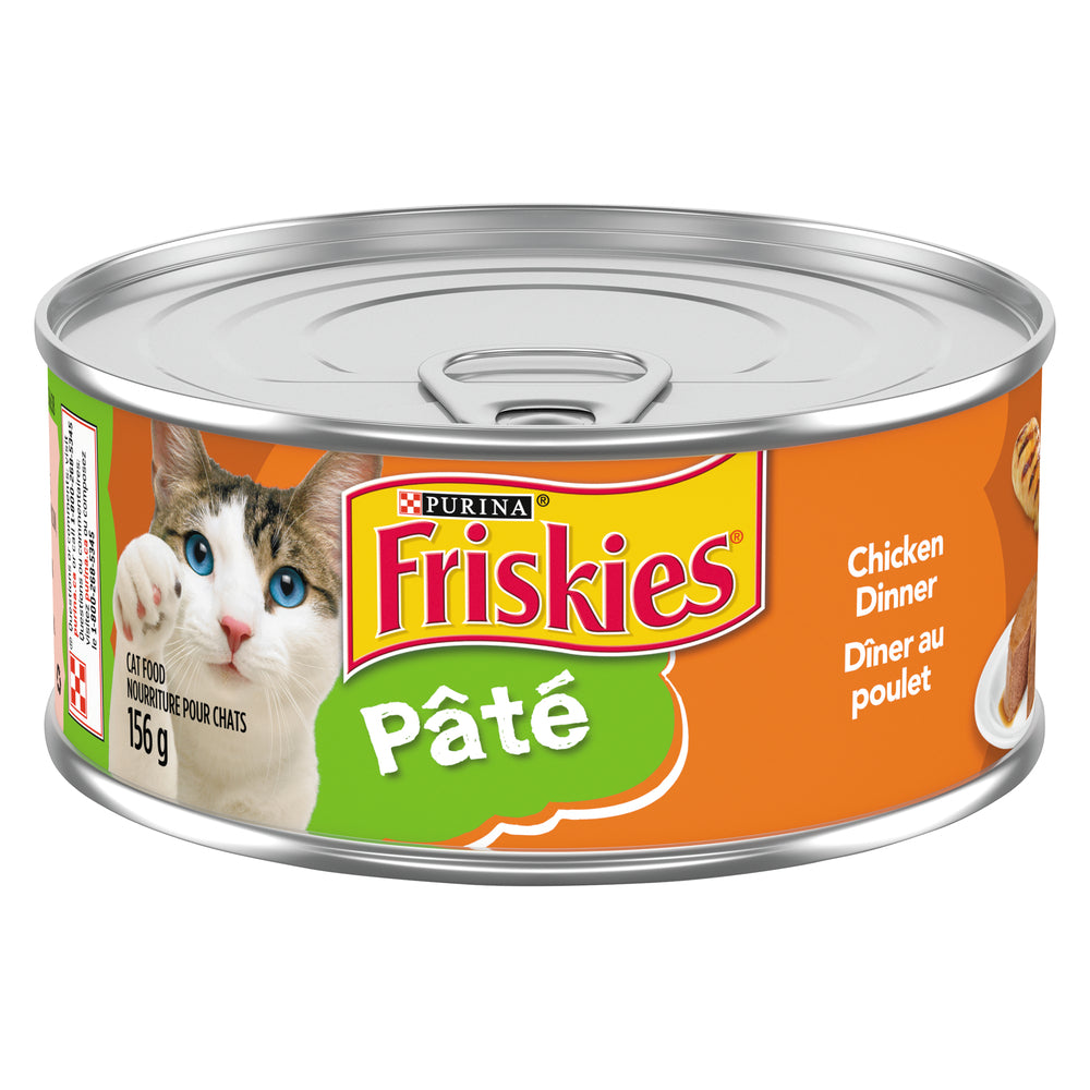 FRISKIES CAT FOOD CHICKEN, 24 X 156 G