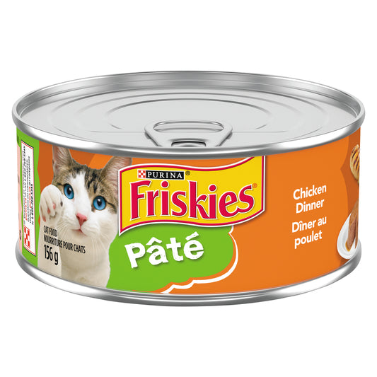 FRISKIES CAT FOOD CHICKEN, 24 X 156 G