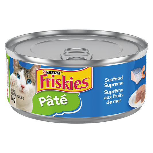 FRISKIES CAT FOOD SEAFOOD SUPREME, 24 X 156 G