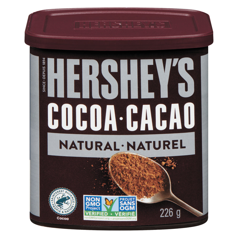 HERSHEY UNSWEETENED COCOA, 12 X 226 G