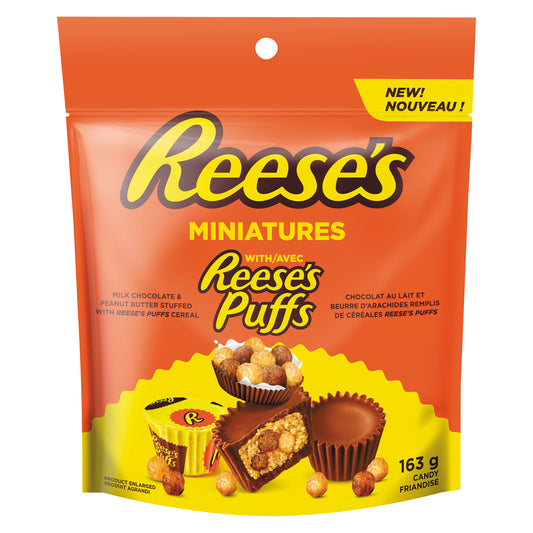 HERSHEY'S REESE PEANUT BUTTER CUP, 12 X 163 G