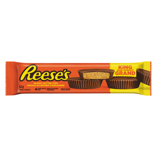 REESE KING SIZE PEANUT BUTTER CUP, 24 X 62 G