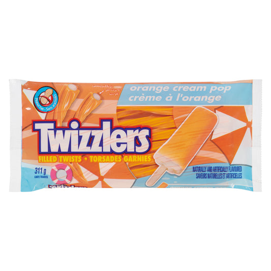TWIZZLERS TWIST CREAMSICLE ORANGE, 12 X 311 G