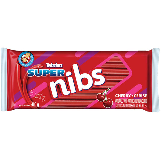 TWIZZLERS CHERRY NIBS, 12 X 400 G