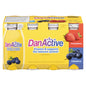 DANACTIVE ASSORTED DRINKABLE YOGURT, 6 X 8 X 93 ML
