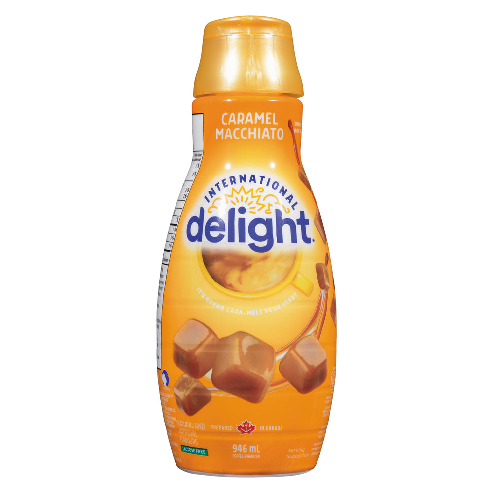 INTERNATIONAL DELIGHT COFFEE CREAM MACCHIATO, 6 X 946 ML