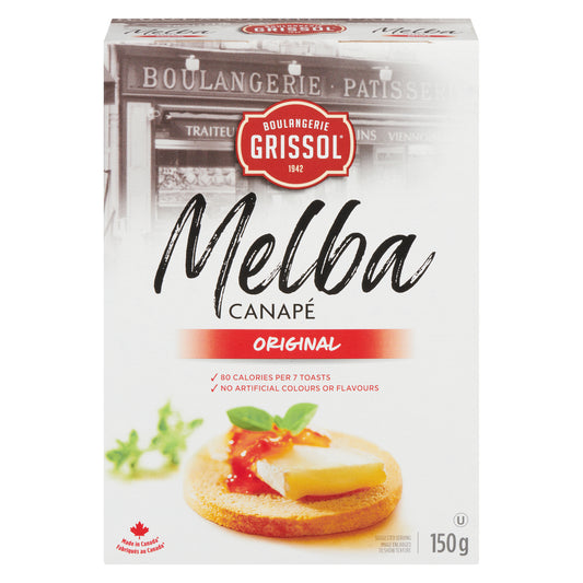 GRISSOL ORIGINAL MELBA CANAPE, 12 X 150 G