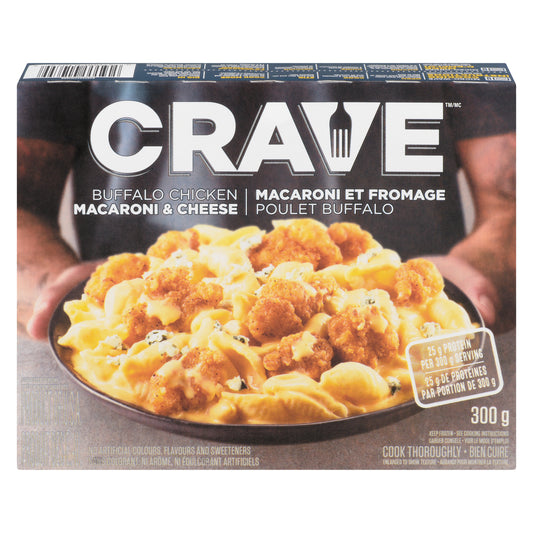 CRAVE BUFFALO PLT MACARONI, 12 X 300 G