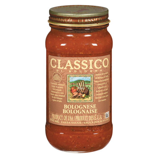 CLASSICO BOLOGNESE SAUCE, 12 X 650 ML