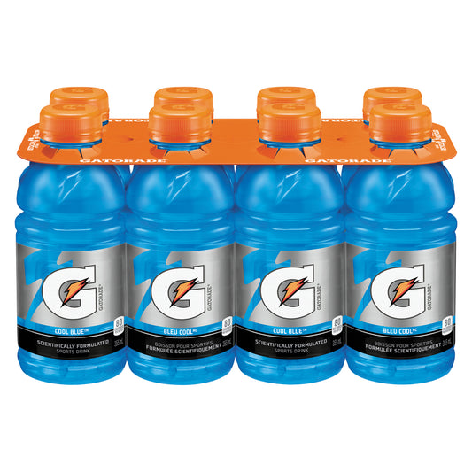 GATORADE PERFORM DRINK COOL BLUE, 3 X 8 X 355 ML