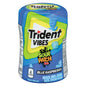 TRIDENT VIBES SPARK GUM RASPBERRY, 6 X 40 UN