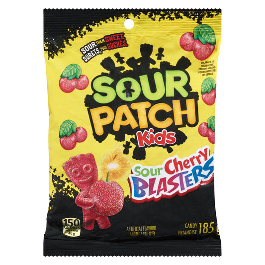 MAYNARDS CHERRY BLASTERS CANDY, 12 X 185 G