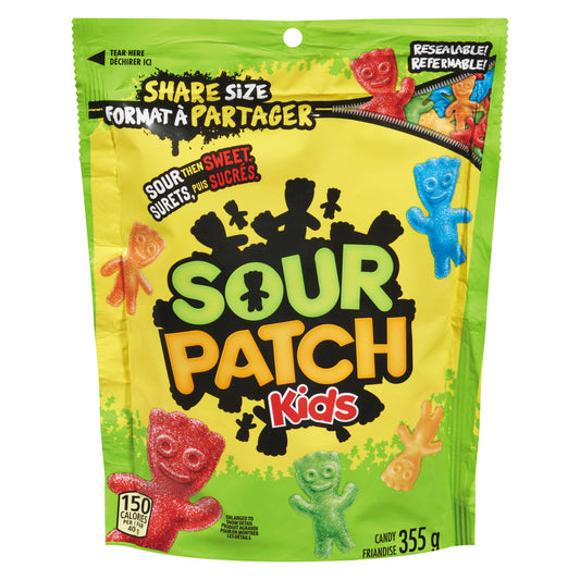 MAYNARDS SOUR PATCH KIDS RED & GREEN CANDY, 12 X 355 G