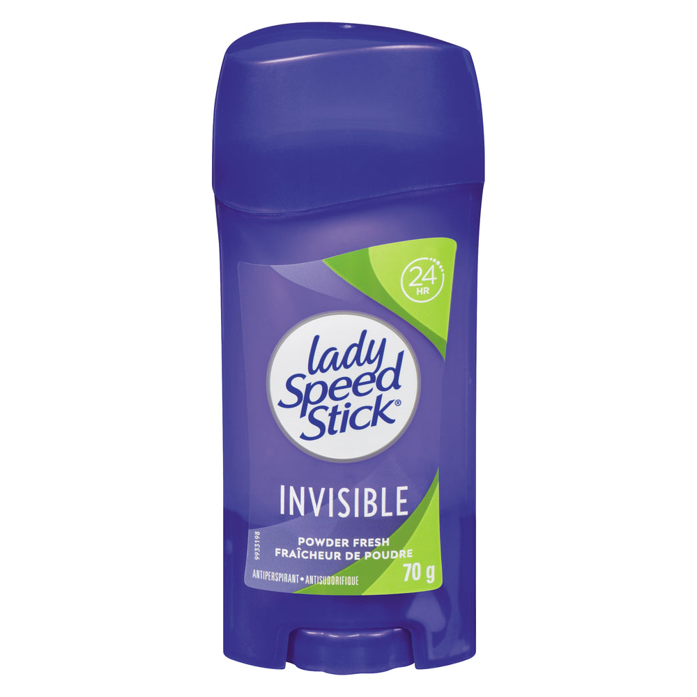 LADY SPEED STICK INVISIBLE FRESH POWDER, 12 X 70 G