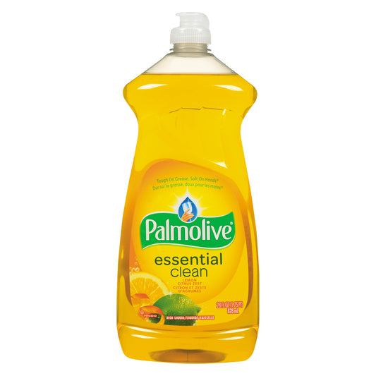 PALMOLIVE LIQUID DISH SOAP LEMON, 9 X 828 ML