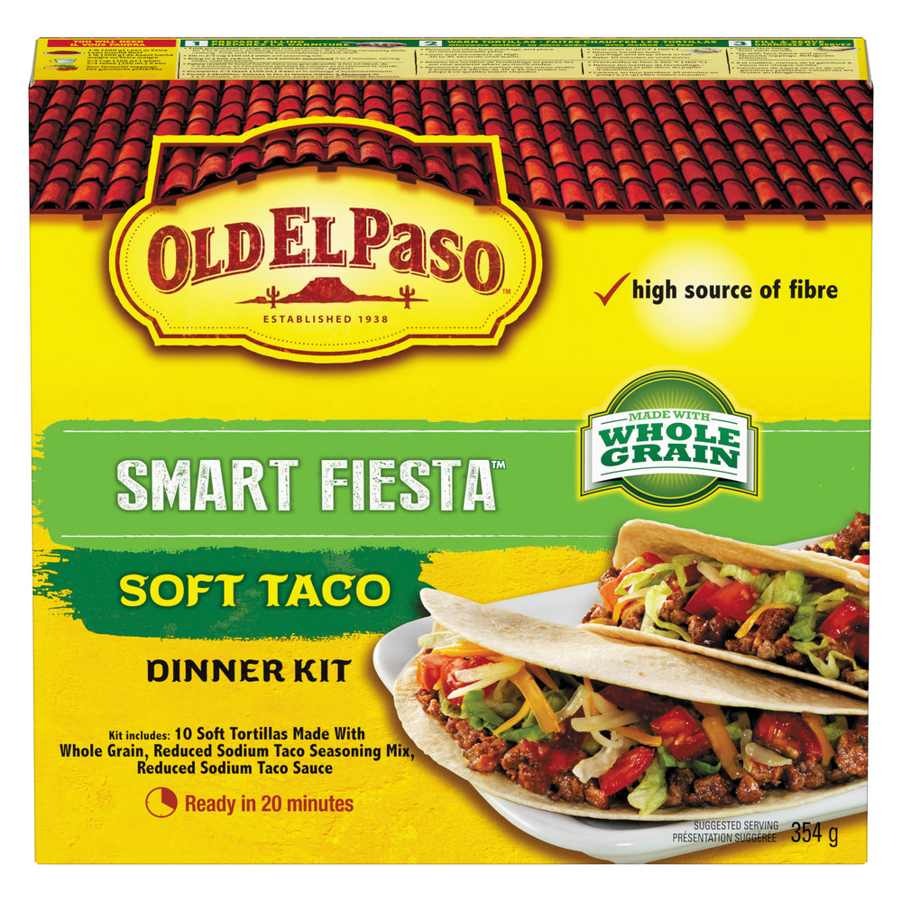 OLD EL PASO GLUTEN-FREE FIESTA TACO KIT, 12 X 354 G