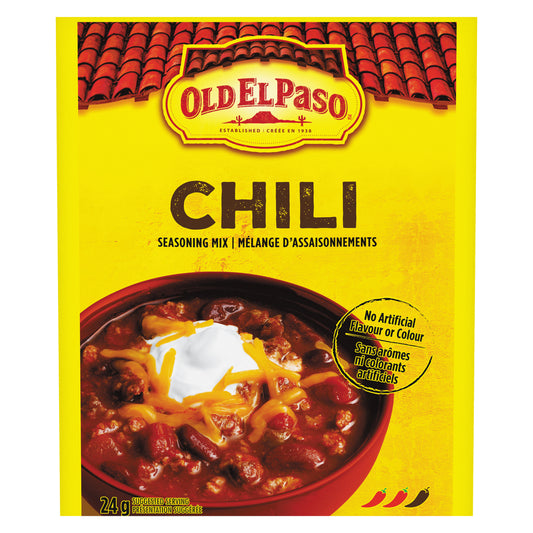 OLD EL PASO CHILI SEASONING MIX, 32 X 24 G