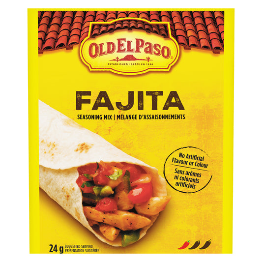 OLD EL PASO FAJITA SEASONING MIX, 32 X 24 G