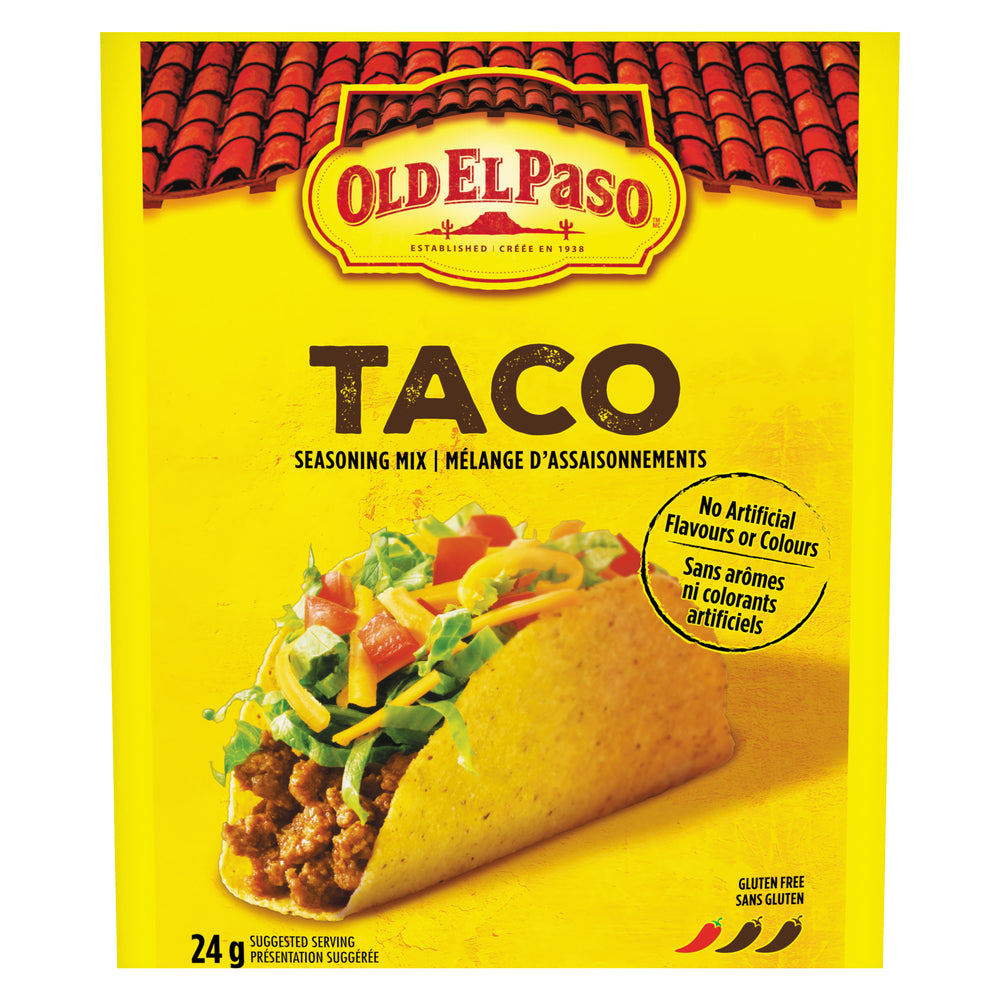 OLD EL PASO TACO SEASONING MIX, 32 X 24 G