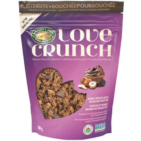 NATURE'S PATH LOVE CRUNCH CHOCOLATE HAZELNUT ORGANIC, 6 X 300 G