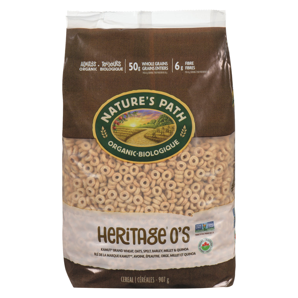 NATURE'S PATH EARTH-FRIENDLY BAG HERITAGE ORGANIC, 6 X 907 G