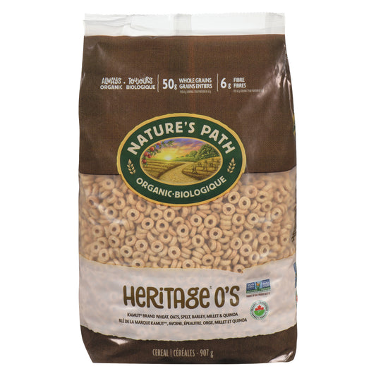 NATURE'S PATH EARTH-FRIENDLY BAG HERITAGE ORGANIC, 6 X 907 G