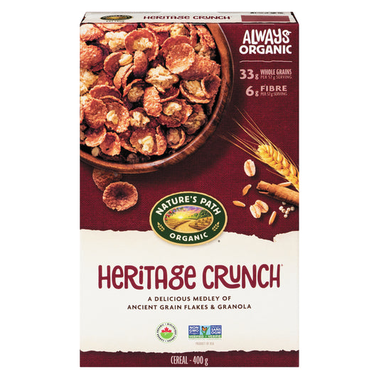 NATURE'S PATH HERITAGE FLAKES ORGANIC, 12 X 400 G