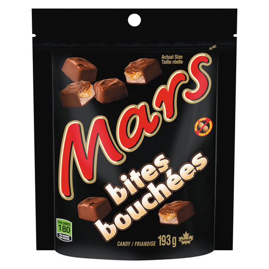 MARS CHOCOLATE BITE-SIZE BAG, 15 X 193 G