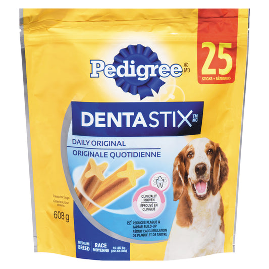 PEDIGREE DENTA STIX MEDIUM DOGS, 4 X 608 G