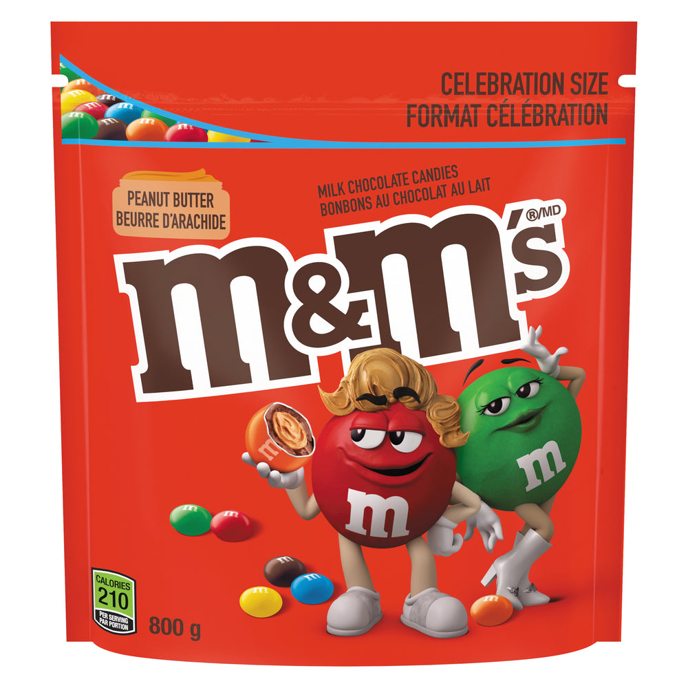 M&M PEANUT BUTTER, 8 X 800 G