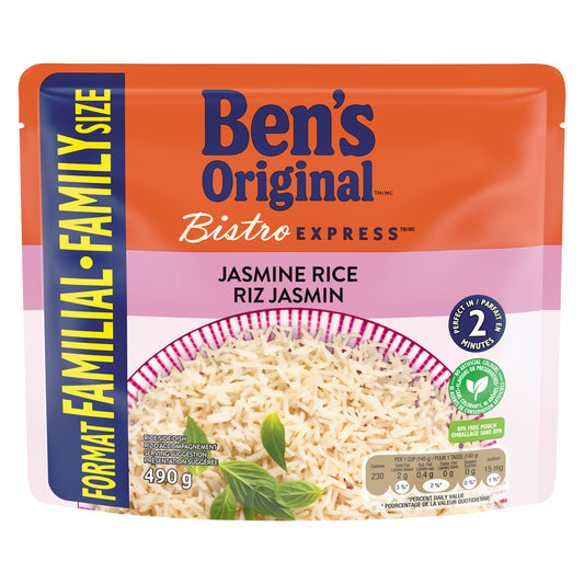 BENORGNL JASMINE RICE, 6 X 490 G
