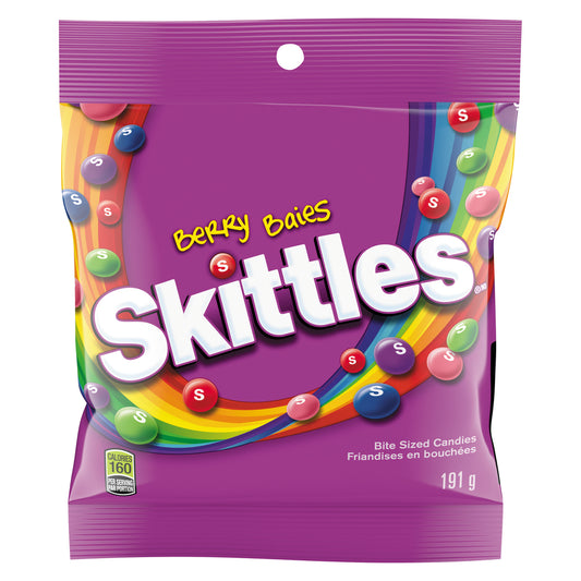 SKITTLES WILD BERRY CANDY CEL, 12 X 191 G
