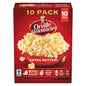 ORVILLE EXTRA BUTTERY POPPED CORN, 6 X 10 X 82 G