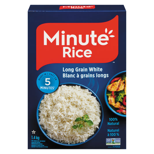 MINUTE RICE RICE 12/1.4KG, 12 X 1.4 KG